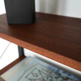 Teak wall unit, Danish design, 1960s, production: Denmark