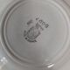 Set of six dessert plates in Saint Amand ironstone earthenware