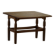 Modern Danish folding side table in solid oak, mid-20th century.