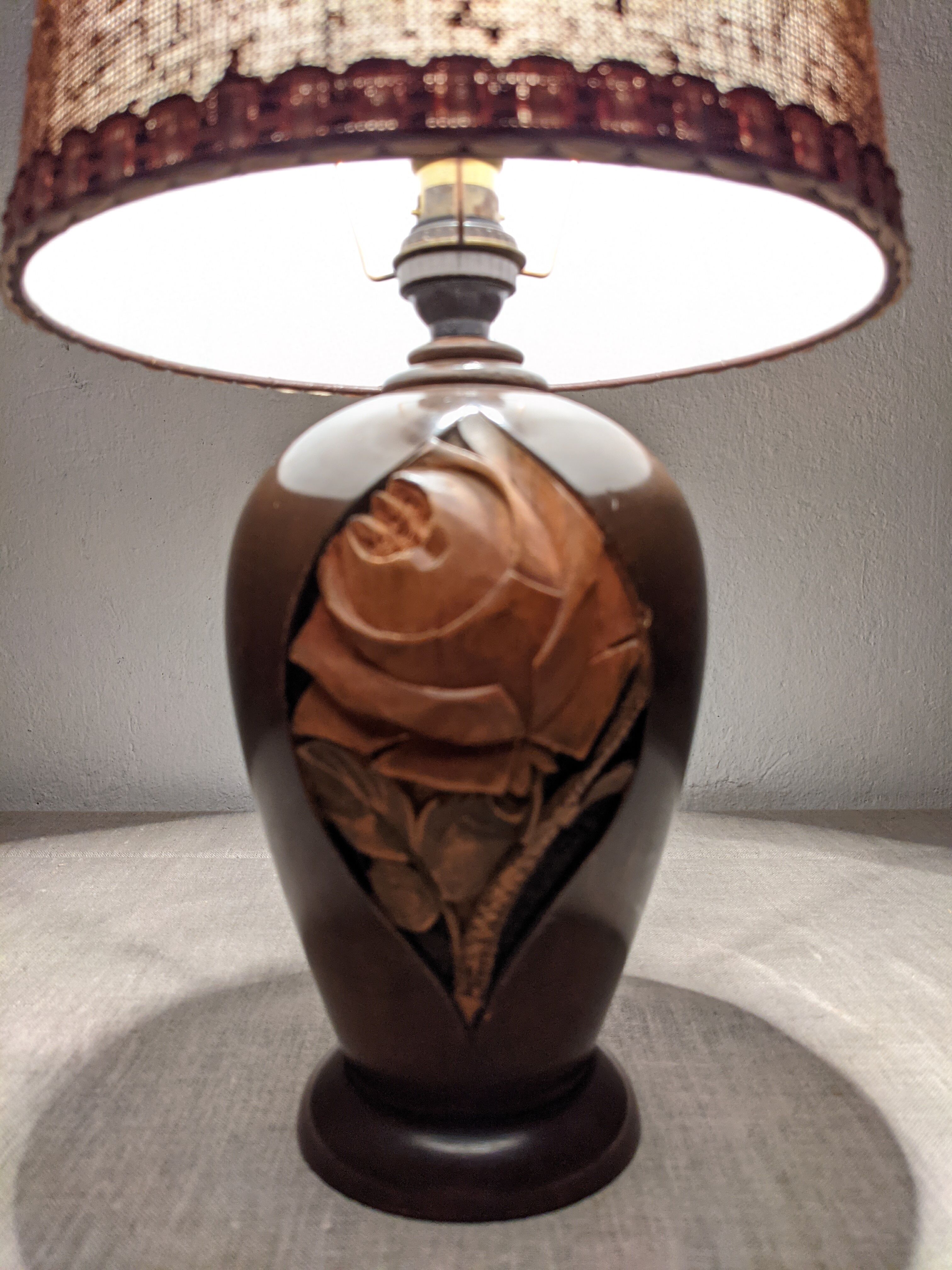 Art Deco bedside lamp