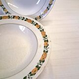 6 antique Villeroy & Boch soup plates in good condition