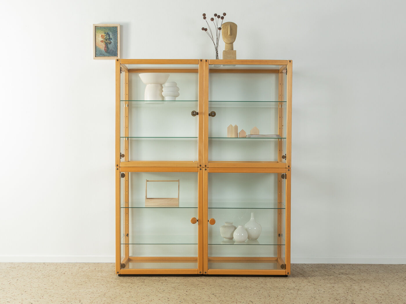 Pair of wall unit from the flötotto profilsystem collection from the 1970s