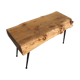 Table basse "tronc d'arbre"