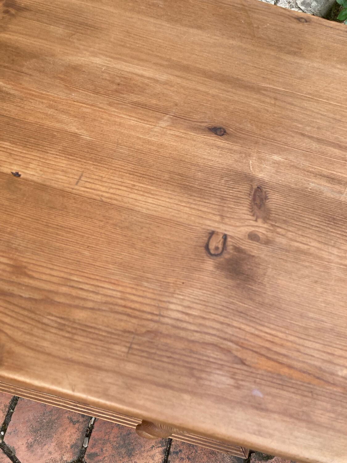 Antique pine chest of drawers