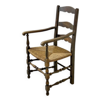 Fauteuil provençal vintage