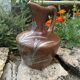 Pitcher in ceramic and tin from Savoy
