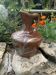 Pitcher in ceramic and tin from Savoy