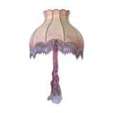 Lampe sur pied de verre
