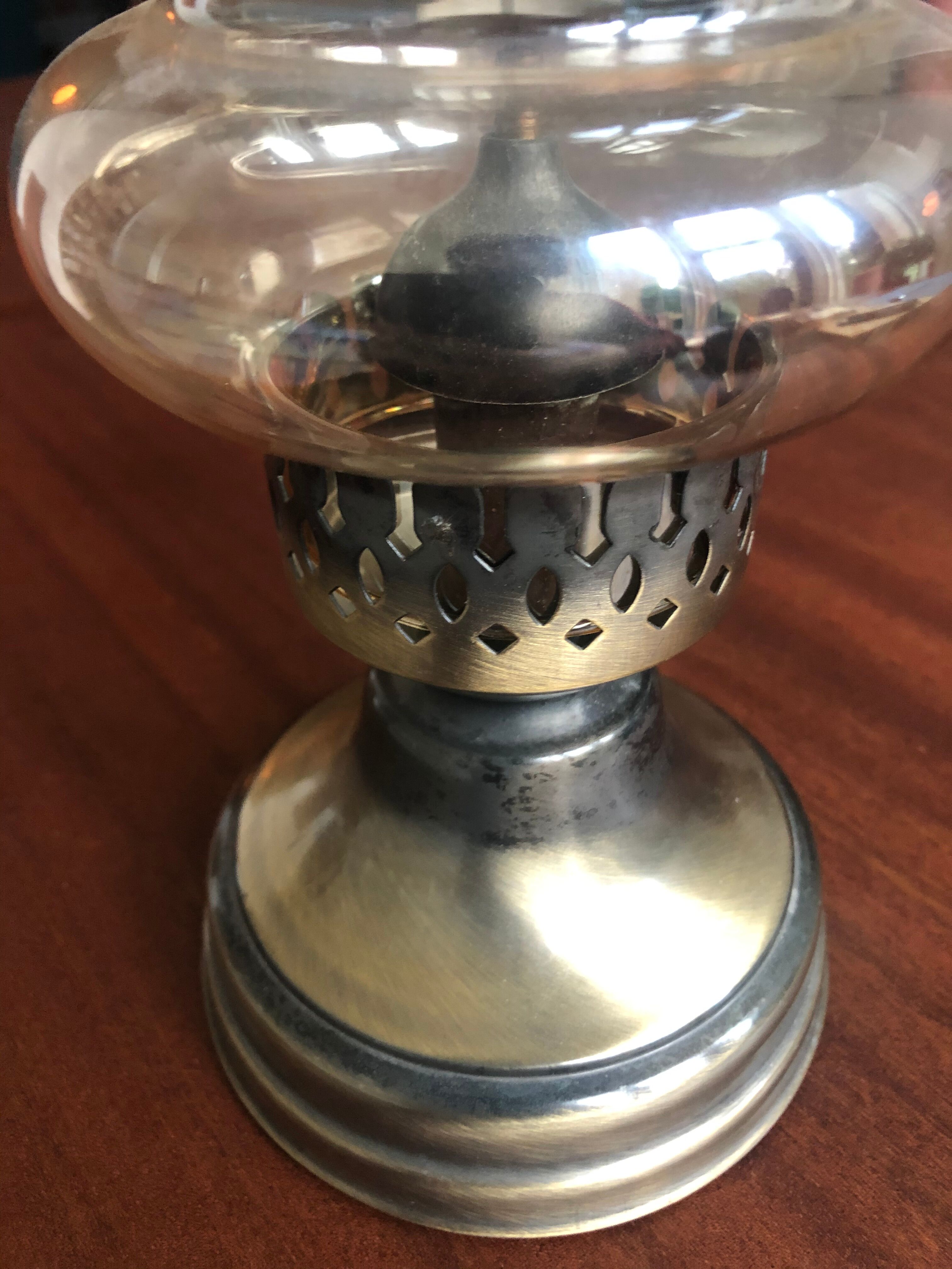 Old kerosene lamp