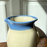 Glacier blue ceramic jug