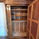 Antique carved wardrobe – solid wood Louis Philippe style