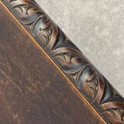 Banc en châtaignier et fer sculpté de la Renaissance espagnole du XIXe siècle