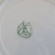 Vintage hollow round serving dish - Green Tablecloth model