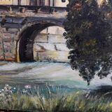 Oil painting on canvas