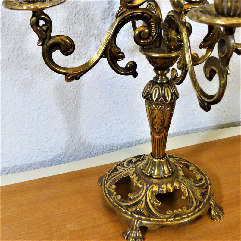 Ancient five-pointed chandelier