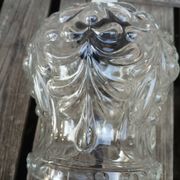 Vintage glass pendant/lamp