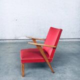 Set of Dutch Lounge Chairs, 1950s