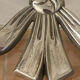 Lancel trivet, bow and ribbon, silver-plated metal