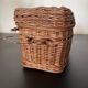 Miniature rattan trunk toy 19th