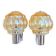 Pair of Helena Tynell bubble wall lights from the 70s