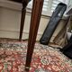 Louis XVI desk in wood and leather