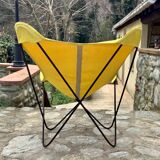 Paire de fauteuils anciens Butterfly