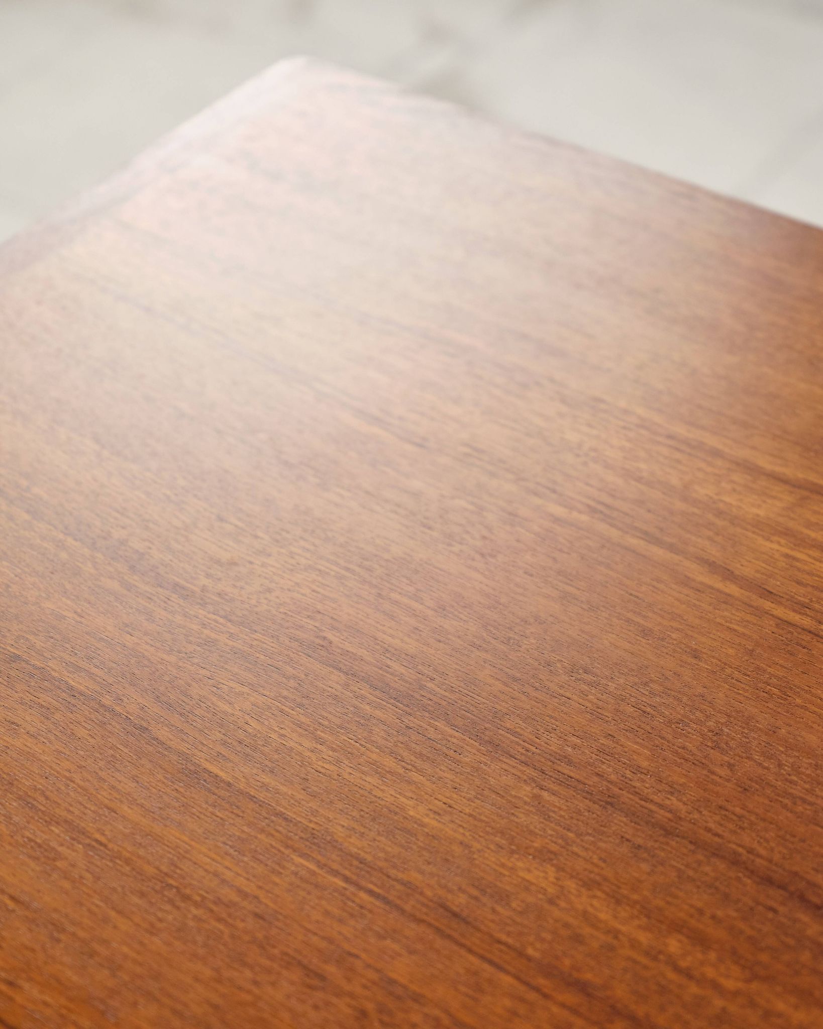 Extendable teak table by Poul Hundevad, Denmark
