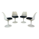 Knollinternational tulip chairs design Eero Saarinen vintage 1970