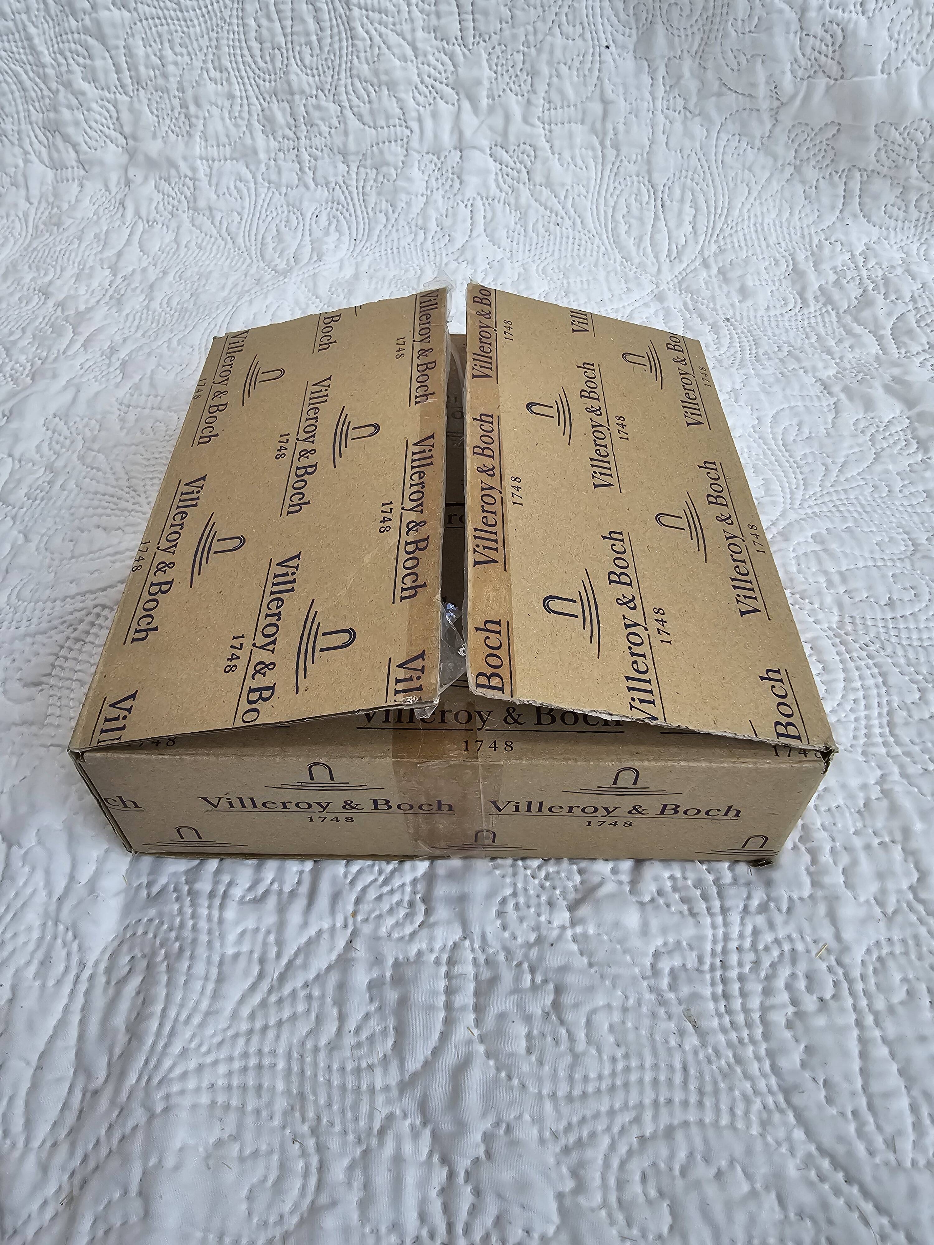 Ensemble de 4 assiettes Villeroy & Boch