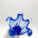 Sculptural vase - Josef Hospodka Chribska - Sommerso Blue - 1960