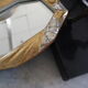 Mirror art deco era 14x33cm