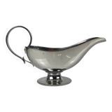 Royal BB stainless steel sauceboat, France, mid-20th century.