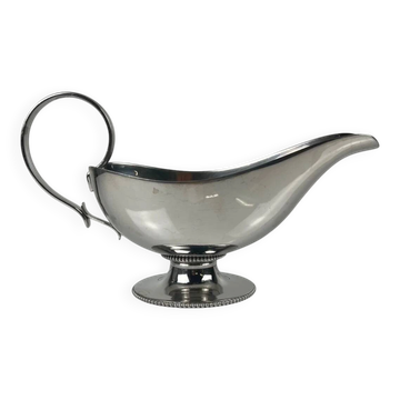 Saucière Royal BB en inox, France, milieu XXe siècle