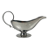 Royal BB stainless steel sauceboat, France, mid-20th century.