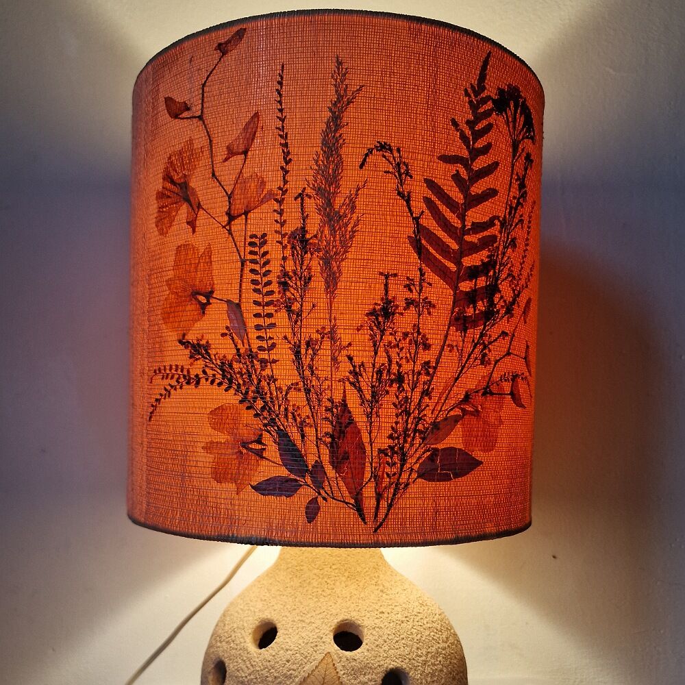 Vintage herbarium lamp