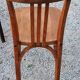 Set of 5 Stella Thonet bistro chairs from the 1950s