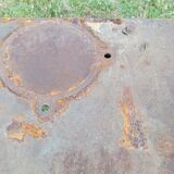 Industrial metal workbench