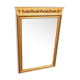 Gold beveled rectangular mirror 126x80cm