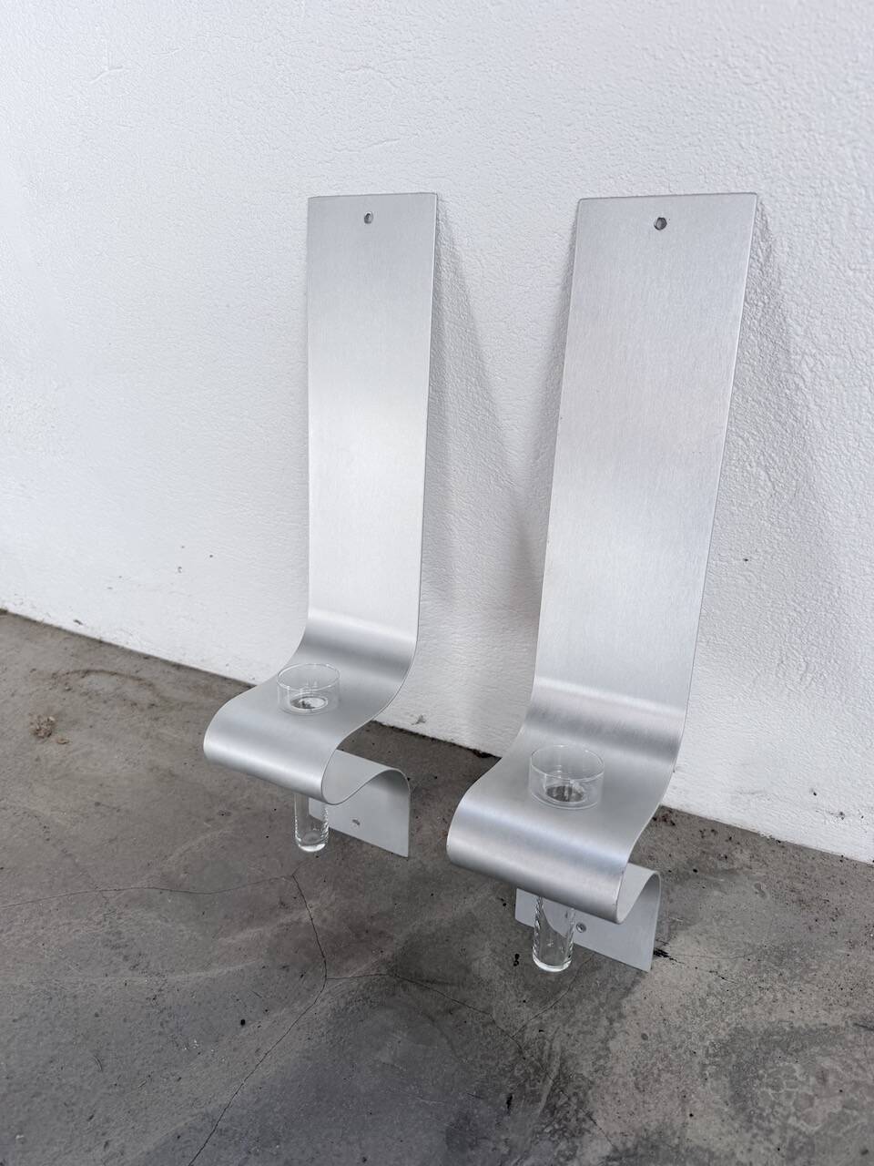 Soliflore ou bougeoirs muraux Ikea vintage
