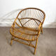 1950s rattan shell chair