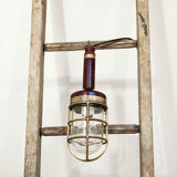 "Red wine" bakelite lamp