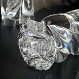 Pair of candlesticks Baccarat Aladin model