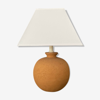 Vintage terracotta ball lamp