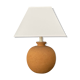 Lampe boule terre cuite vintage