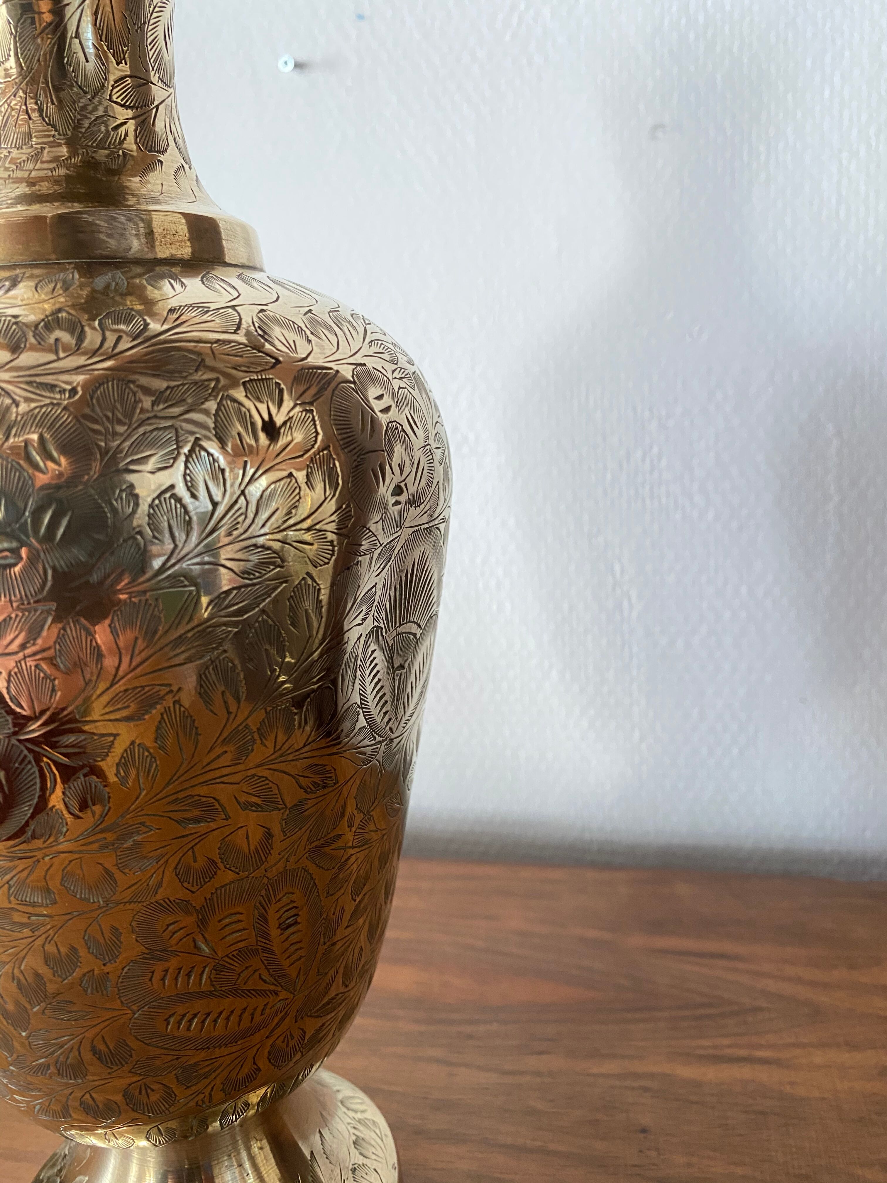 Brass vase