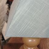 Wooden turned lamp