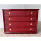 Commode vintage Dal Vera en bambou et osier, 1960