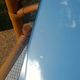 Antique bevelled dressing table mirror