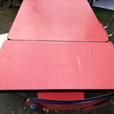 Table and chairs/stabonet in 60s formica
