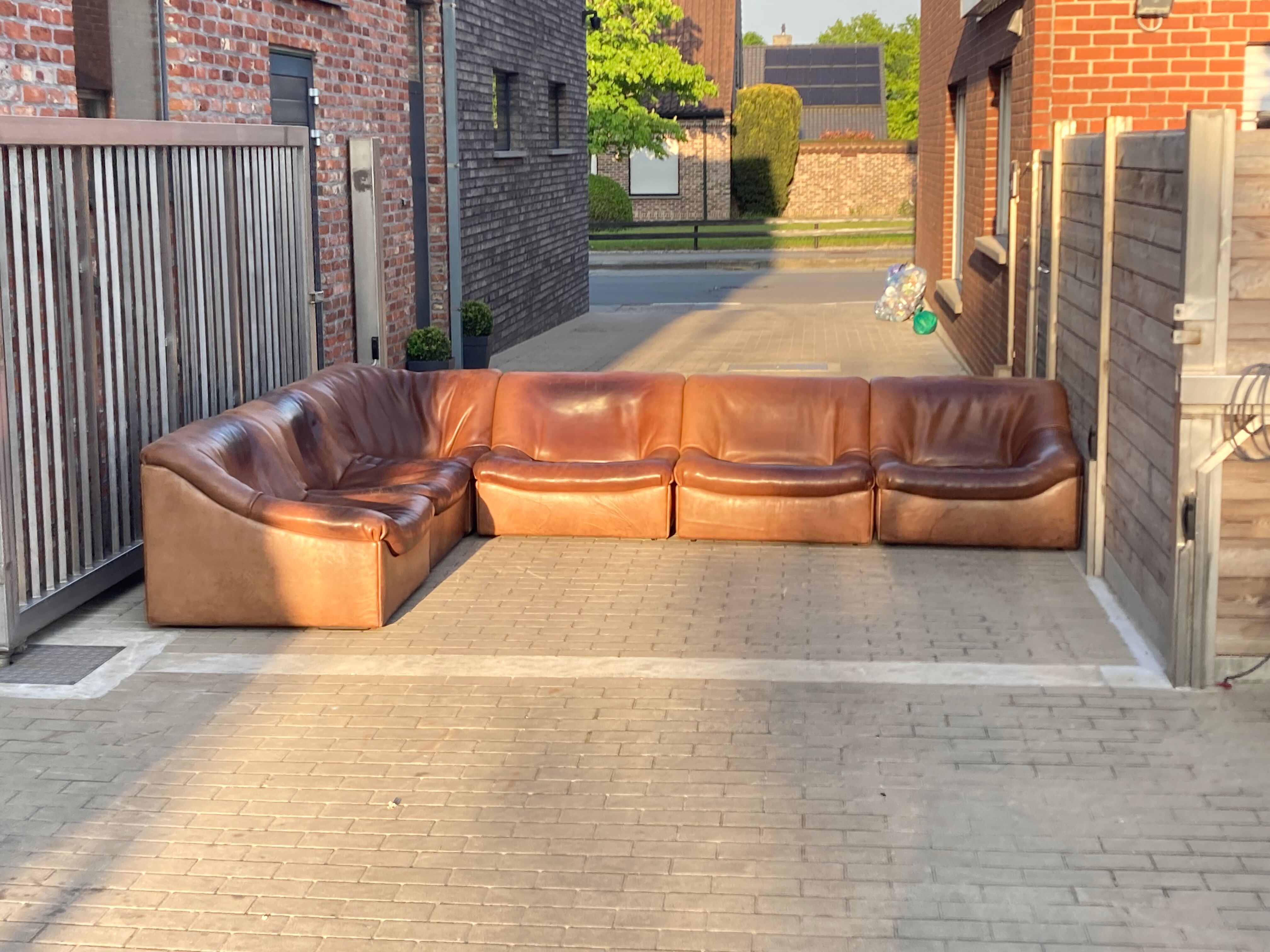 Modular corner seating De Sede Ds46